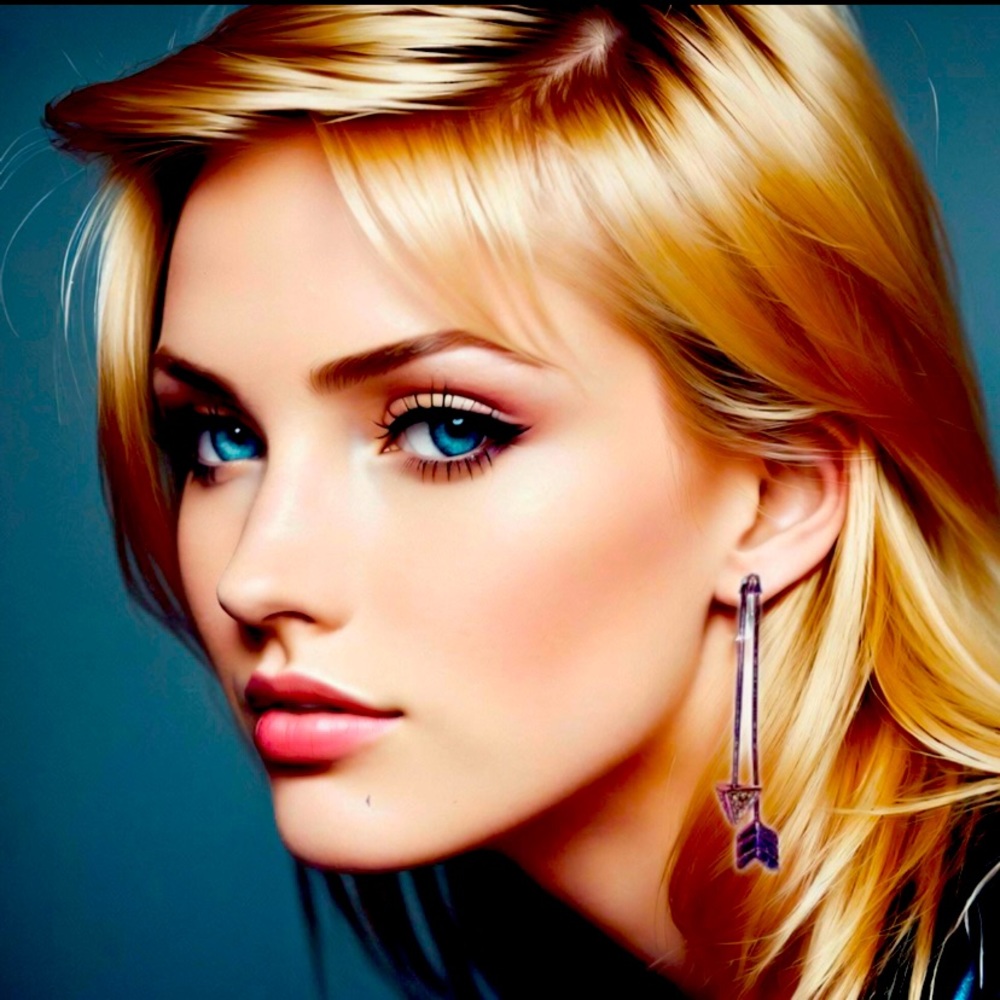 Reversible Threader Arrow Earrings, Beautiful Wom… - image 1